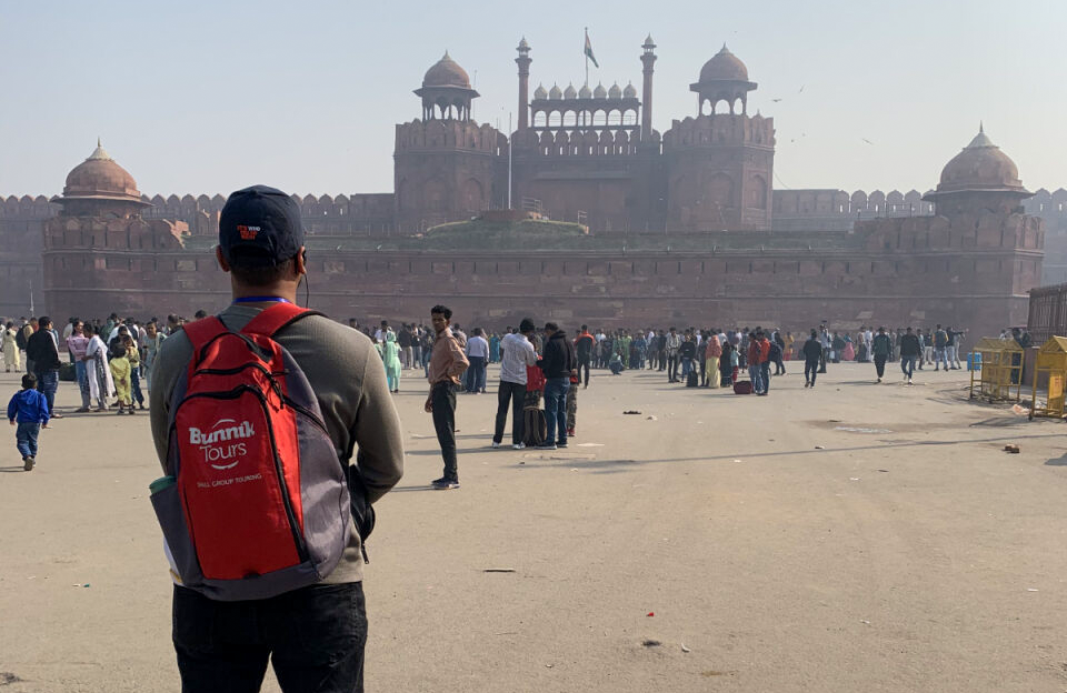 Red Fort, Delhi, India by Karin Jones
